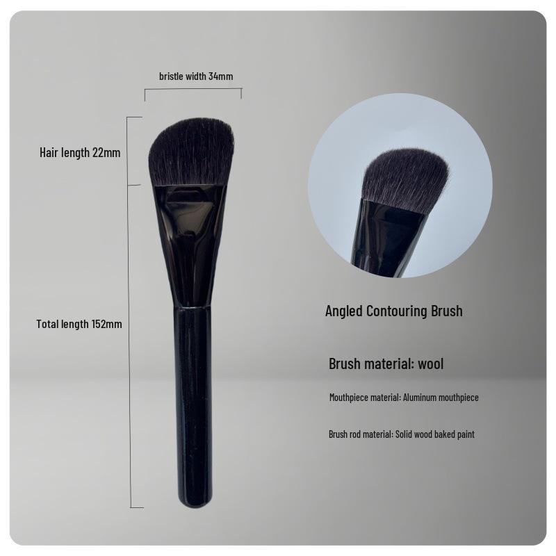 16-Piece Makeup Brush Set: Powder, Contour, Foundation, Highlighter, Eyeshadow Brushes for Beginners