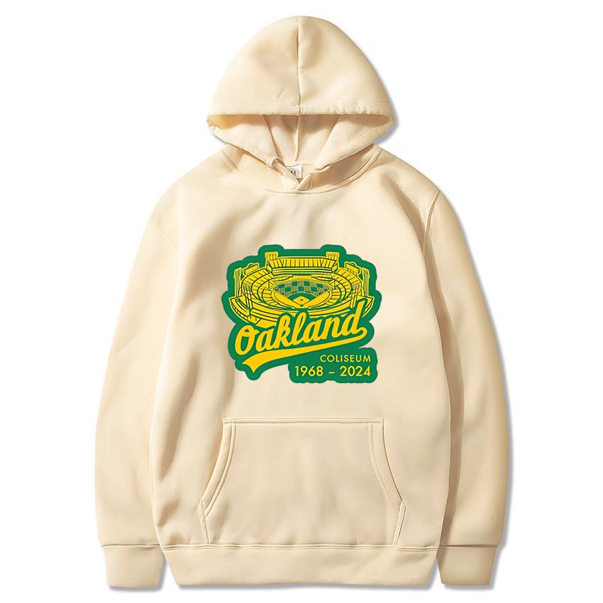 2025 Autumn/Winter New Auckland Arena Printed Hoodie Solid Color Fashion Hoodie Casual Daily Wear Sportswear Warm Hoodie