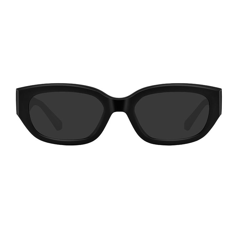 Calvin Klein Occhiali da sole Cat Eye con Grado Regolabile Occhiali da sole da donna Nero CKJ24638SLB-001