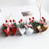 Christmas Tree Jingle Bells Hanging Pendant Xmas New Year 2026 Ornament for Home Decoration