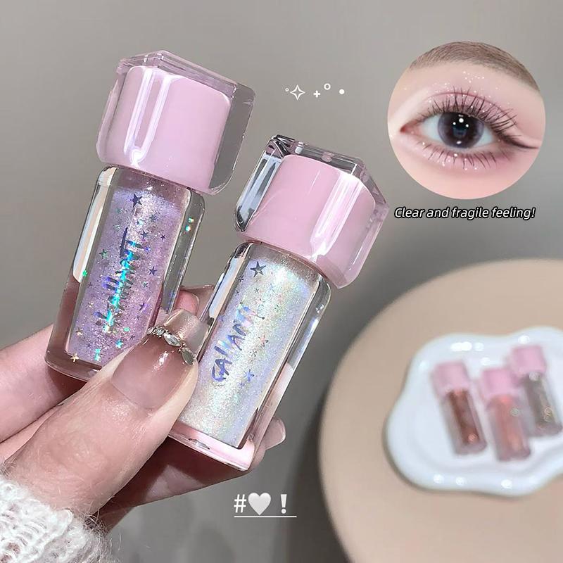 Sparkling Eyeshadow Liquid Pearlescent Fine Shimmer Delicate Highlight Brightens Eyeshadow Makeup