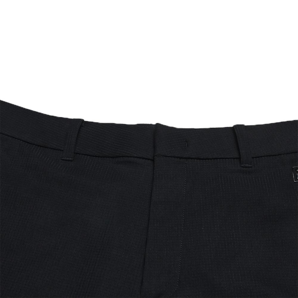 Fila Golf Series Trendy Comfortable Versatile Breathable Elastic Solid Color Straight Leg Casual Pants Men Bottoms A11M535805F-BK