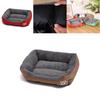 Striped Design Orthopedic Large Dog Beds For A Cozy Nap Time