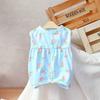 2023 Spring and Summer Dog Skirt Pet Clothes Installed Teddy Chenery Small Peach Spay and Neuter Clothing  Kawaii Clothes
