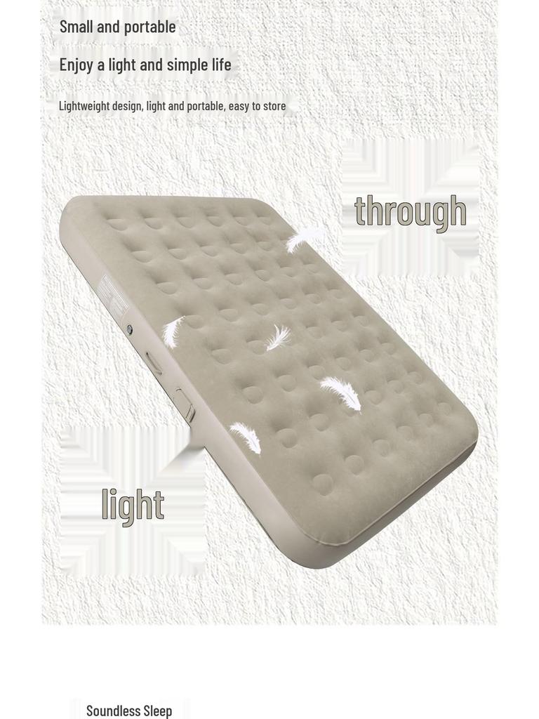 Thickened Double Self-Inflating Air Mattress for Home, Camping & Leisure