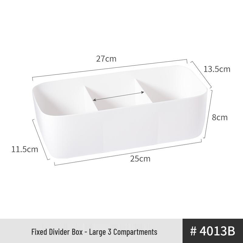 Multi-Use Storage Box for Kitchen, Desk, and Bathroom
