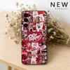Cherry Drink Dr Pepper suger  Phone Case For Samsung S26,25,24,23,22,30,21,10,9,Ultra,Plus,Lite Black Soft Case