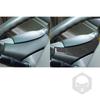 Real Carbon Fiber Car Accessories Steering Panel Cover Soft Sticker For Toyota Camry 6th Gen XV40 2006 2007 2008 2009 2010 2011