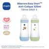 Set of 2 Baby Bottles - MAM - Easy Start - Anti-colic - 320 Ml - Teat Flow 3 - Ocean + Sand