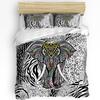 Horses Bedding Set For Bedroom Bed Home Abstract Stallions Simple Design Equestrian Animal Duvet Cover Quilt Cover Pillowcase