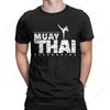 Funny Muay Thai Brazilian Jiu-jitsu T-Shirts Men O Neck Cotton T Shirts Boxing Wrestling Short Sleeve Tee Printed Merchandise