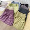 Summer Thin and Loose Minimalist Style Ice Silk Wide Leg Pants for Women, High Waisted, Sun Protection, Hanging Feeling, Casual Sports Pants