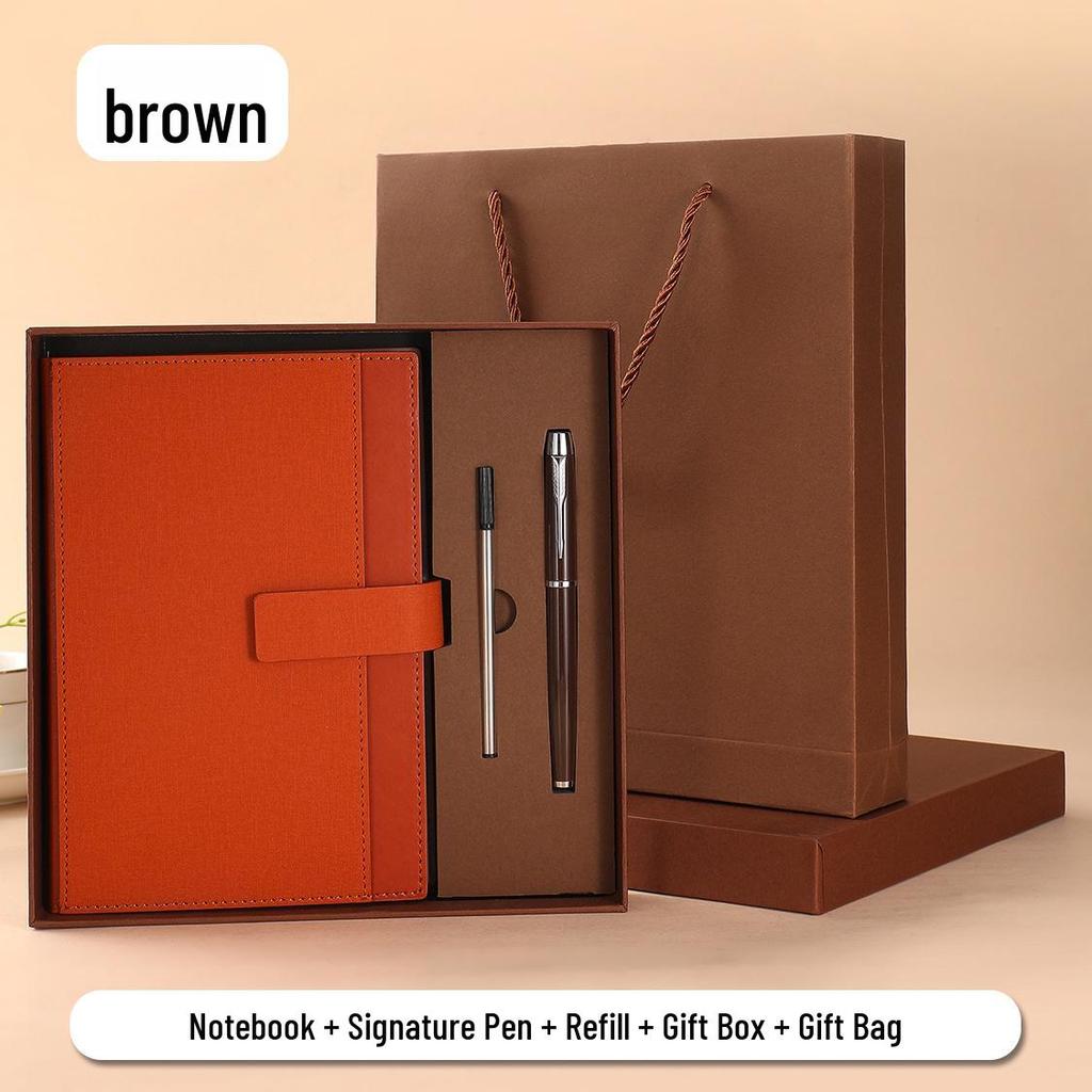 Custom Printed Business Notebook Gift Set for Office Meetings & Corporate Events