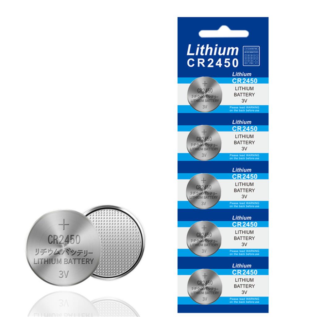 Essential CR1620 CR1220 CR1632 CR2016 CR2032 Lithium Button Batteries for Watches Calculators Key Fob Electronics