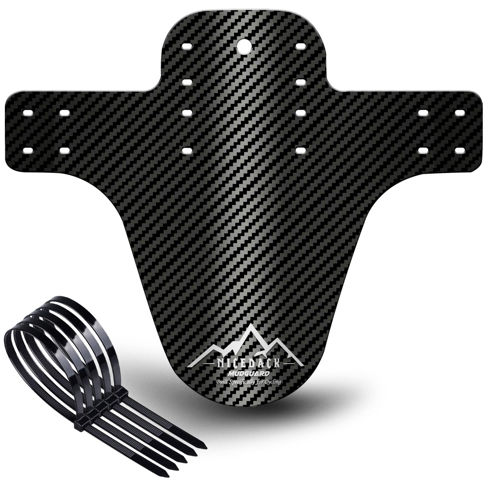 

Велосипедная грязевая защита MTB, 7 цветов, велосипедные крылья, качество, углеродное волокно, передняя и задняя MTB, защита для горного грязевого велосипеда, велосипед Silver Logo 1PCS