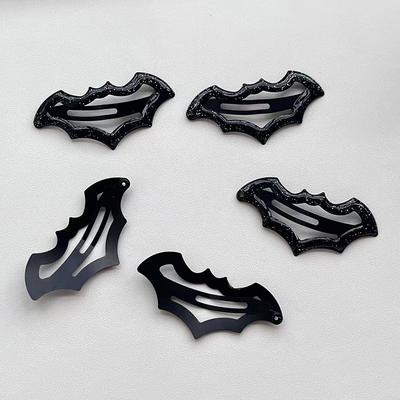 10 Stück Halloween Fledermaus Haarnadeln Set Mehrfarbig Niedlich Accessoires Für Frauen Mädchen Party Haarstyling Essentials Ideales Geschenk