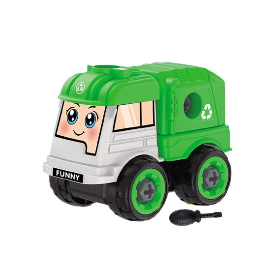 

Интересный Легко собрать Интеллектуальное развитие Пластиковый Моделирование Модель экскаватора Детская игрушка Разборка