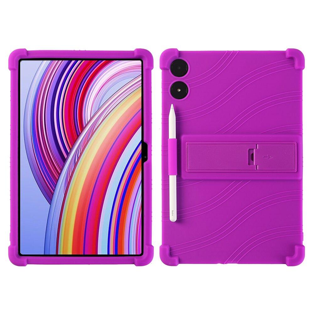 

Новый чехол для планшета Xiaomi Redmi Pad Pro 12.1 2024 для Redmi Pad Pro 12.1 дюймов детский силиконовый чехол-подставка Redmi Pad Pro 12.1 фиолетовый