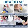 60/300ml Strong Shoe-Repairing Adhesive Universal Waterproof Shoe Leather Shoe Repair Glue Household DIY Handmade Repair Sealant