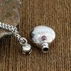 Women's Fashion Elegant Personality Perfume Bottle Small Pot Necklace