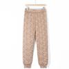 Grandma Autumn and Winter Thickened Long Johns Mother Cotton Pants Old Man Padded Elastic High Waist Wearing Thermal Pants Children