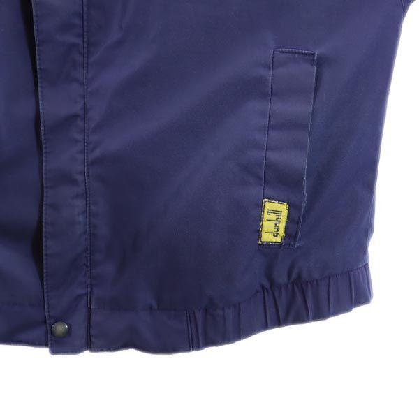 Dunhill 80s 90s Old Long Sleeve Stand Collar Jacket Navy System Men's Used