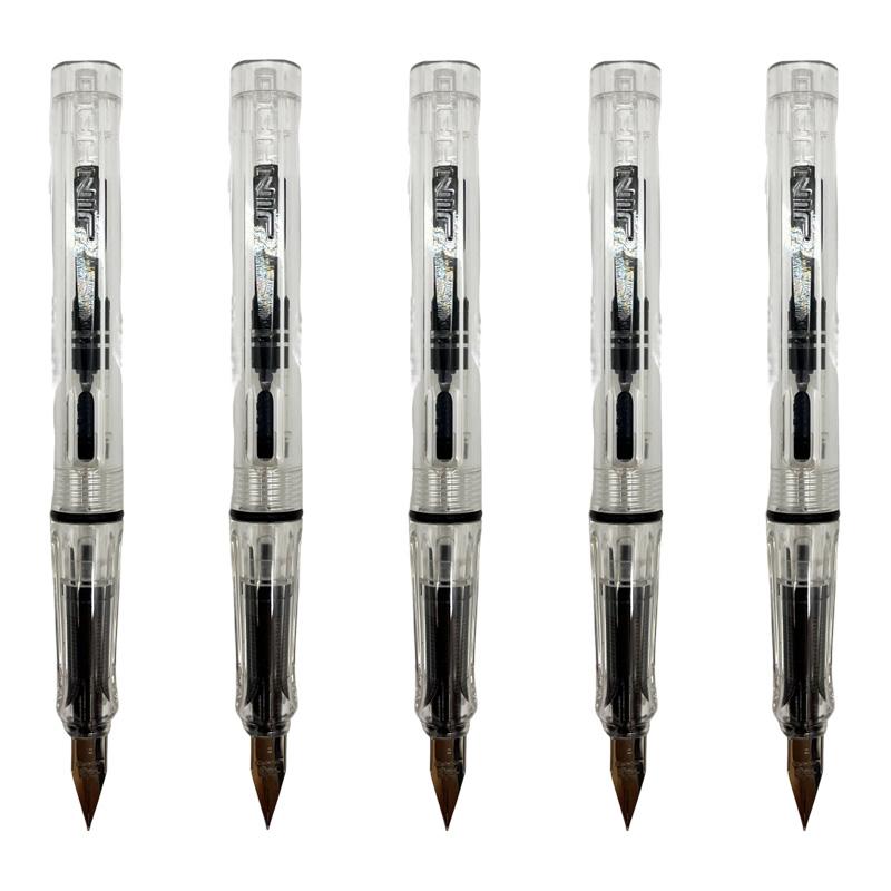 10/5 PCS JINHAO 619 Fountain Pen High Quality Colors Student F EF Nib Ink Pen Calligraphy Pen Stationery School Office Supplies