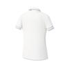 FILA Golf Series Fashion Simple Sports Comfortable Knitted Short Sleeve Polo Shirt Women tops Jade-White A11W625109FWT