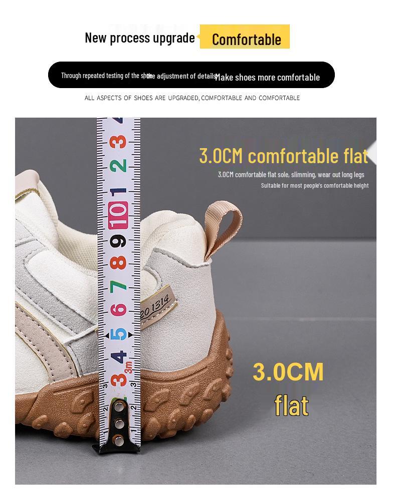 2025 Autumn German-Style Women's Plus-Size Versatile Forrest Gump Casual Shoes, Sizes 36-42