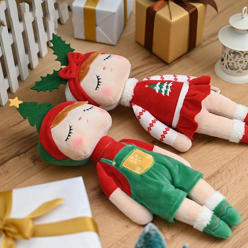 Festive Metoo Plush Toy Baby Stuffed Doll Perfect Girls Birthday Gift