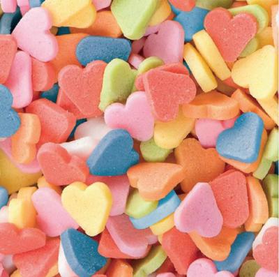 Sugar Heart Confetti 10 Grams