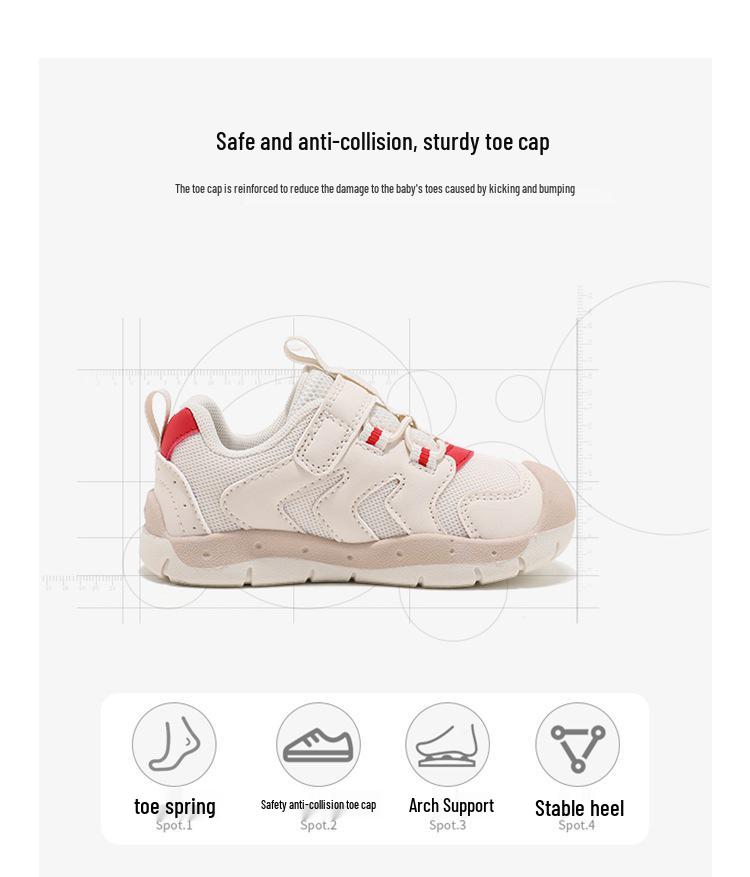ABCkids6330 Sneakers: Autumn 2025 Velcro Shoes for Boys & Girls, Small/Medium Casual Style