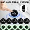 5pcs/set Luminous Car Door Shock Absorber Car Door Silicone Anti Shock Pad  Anti-collision Switch