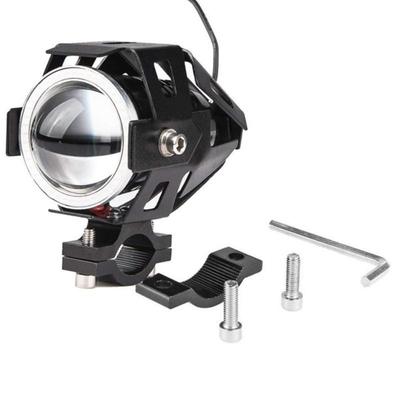 LED Headlight Angel Eye Handlebar Light for Modified Electric & U7 Motorcycles
