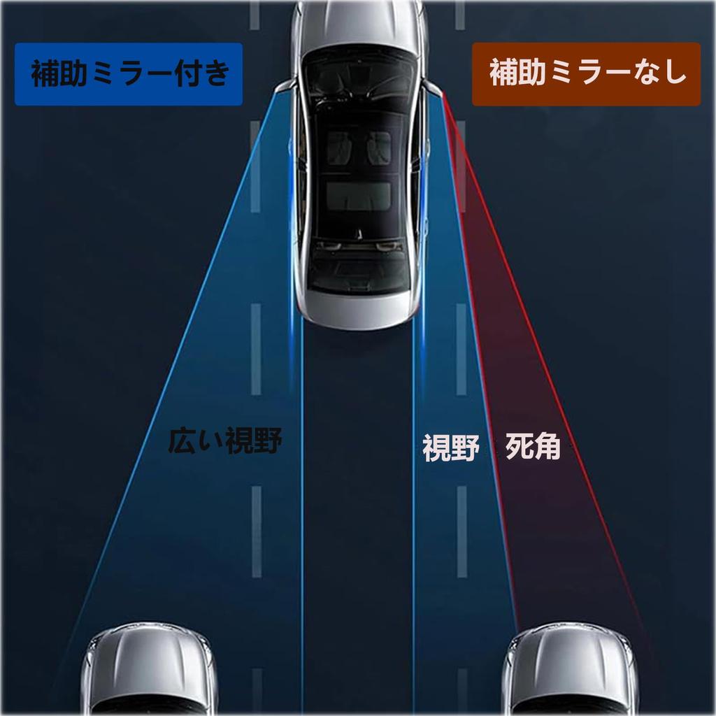 YUENTOEN Car Blind Spot Mirror Spiral Suction Cup Rearview Mirror 360 Degree Angle Adjustable Rotating Vacuum Adsorption Easy Installation Accide