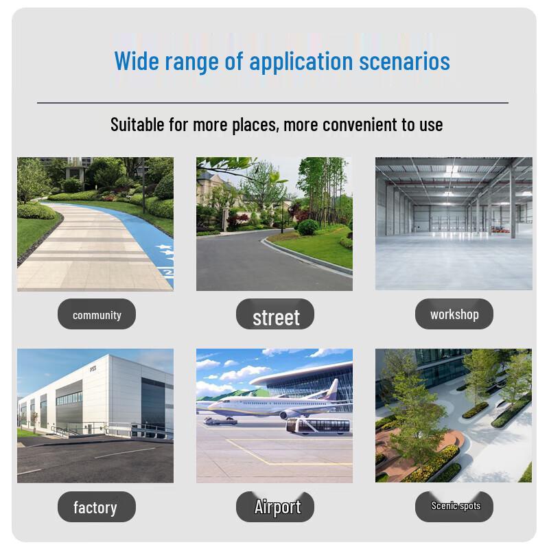 Commercial Electric Push Sweeper CD1000PS CN plug (adapter included)