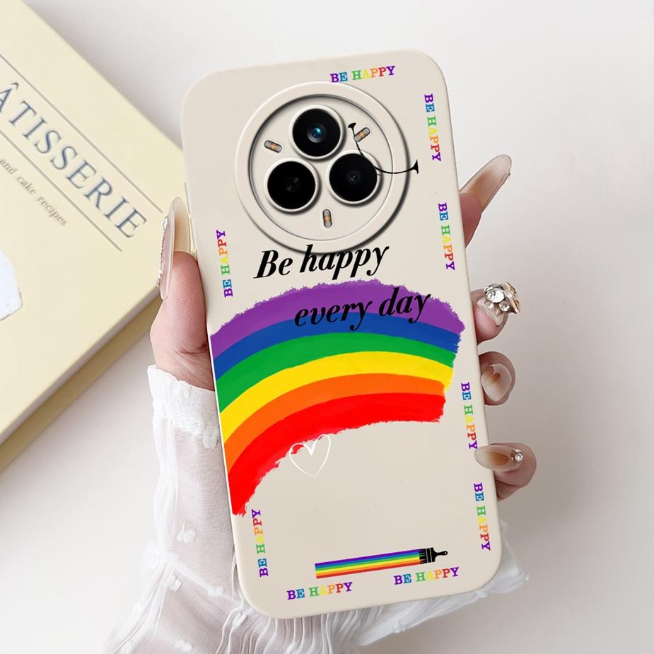 Für Realme 14 Pro 5G Hülle RMX5056 Stylische Kunstbemalte Abdeckung Stoßfeste Handyhülle Für Realme 14 Pro Plus Realme14 Pro+ Weiche Taschen