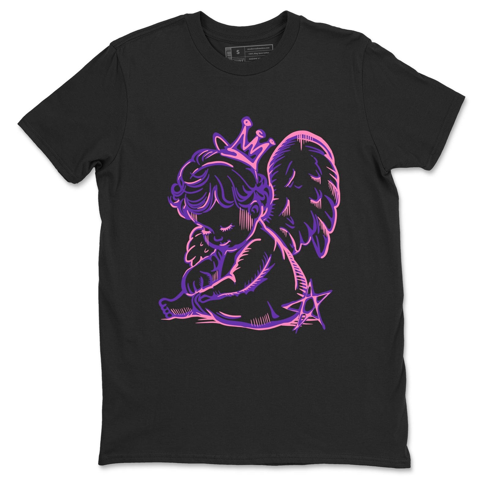 Neon Angel Graphic Tee, Sneaker Threads T-Shirt S