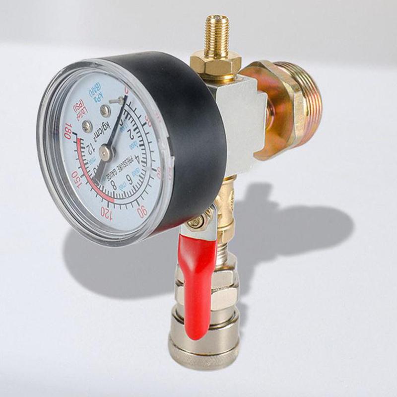 Small Air Tank Pressure Adapter, Fire Extinguisher Conversion Air Pump, Portable Mobile Air Compressor Accessories
