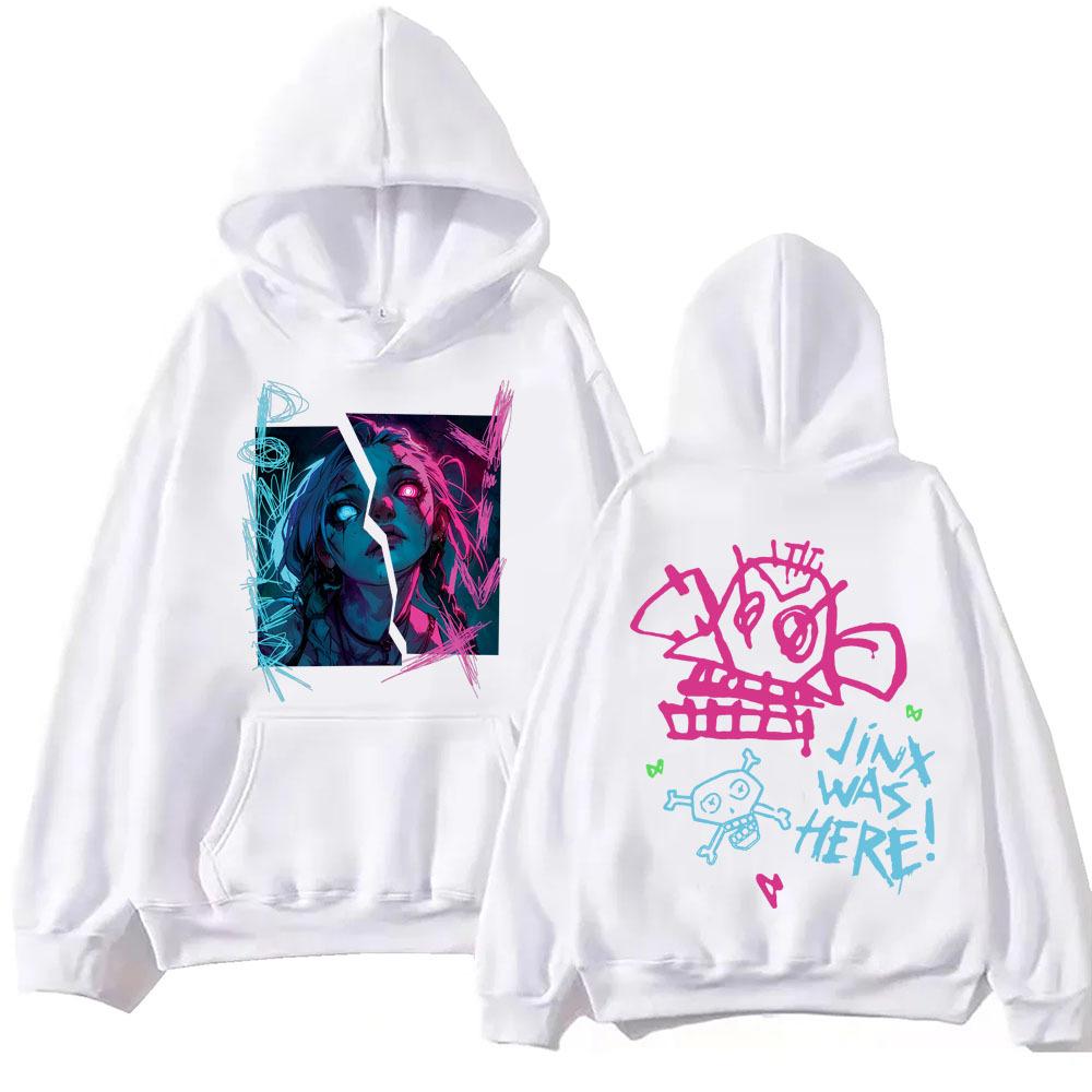 Printed Hoodie Harajuku Hip Hop Pullover Tops Sweatshirt