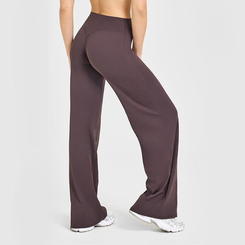 Yoga Pants Women's Long Pants High Waist Straight Pants Loose and Thin Yoga Clothes Sports Outdoor Fitness Clothes Women