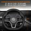 BGU1 For Nissan D-Shaped Steering Wheel Cover Ultra-Thin Micro Fiber Leather Sylphy Sentra Altima Teana Qashqai Xtrail Kicks Rogue