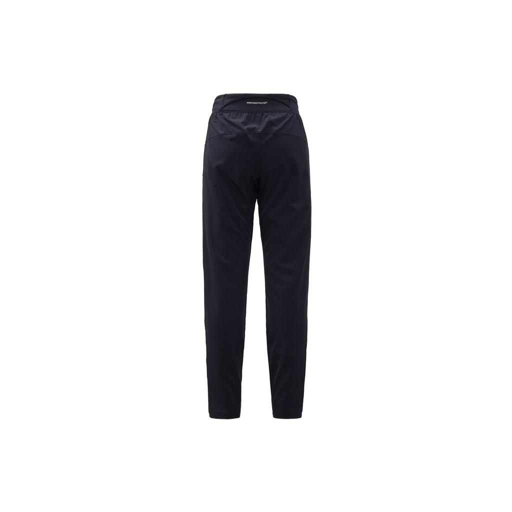 Under Armour Out The Storm Solid Logo Running Knit Pants Men Bottoms Black 1376799-001