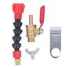 1/4in Nozzle Cutting Machine Dust Remover Dustproof Water Attachment  Dust Minimization