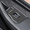 For Tesla Model 3 Y 2017- Set Carbon Fiber Door Window Lift Button Cover