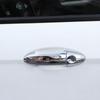 ABS Chrome Exterior Door Bowl Protector Cover Outer Door Handle Covers Sticker for Ford Ecosport 2018 2019 2020 Accessiores
