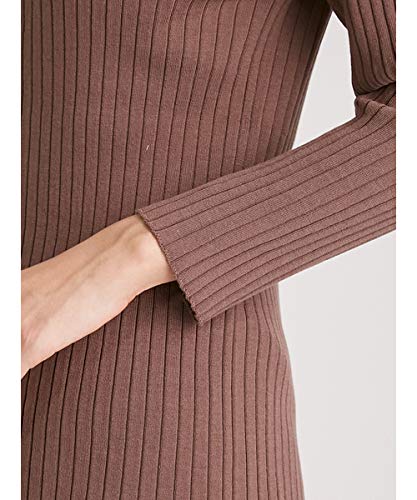 FRAY I.D. Women's 2-Way Boat Neck Rib Knit FWNT211906 MOC F