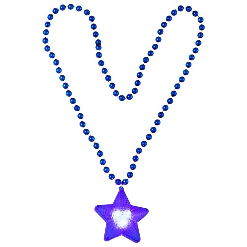 

Light up Star Necklace Glowing Star Necklaces LED Flashing Necklace Flashing Party Accessories for Adults Women Gifts