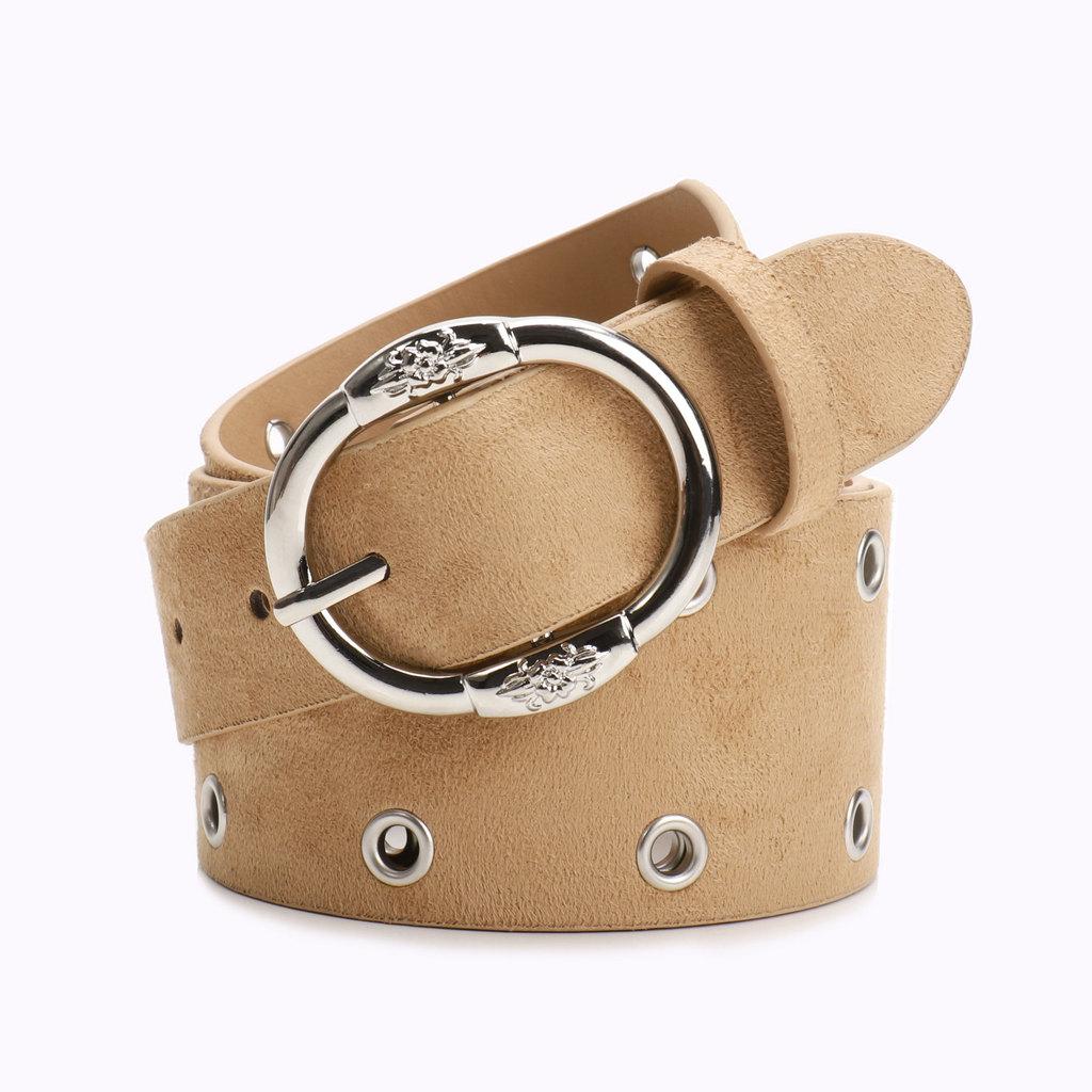 Ceinture de taille Fashion Punk pour Dames avec Boucle en Alliage pour Streetwear et Jupes Courtes