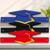 10pcs Funny Cute Graduation Hat Unique with Tassels Doctor Paper Hat DIY Party Headwear Graduating Event